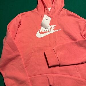 Nike Men's Pink Hoodie